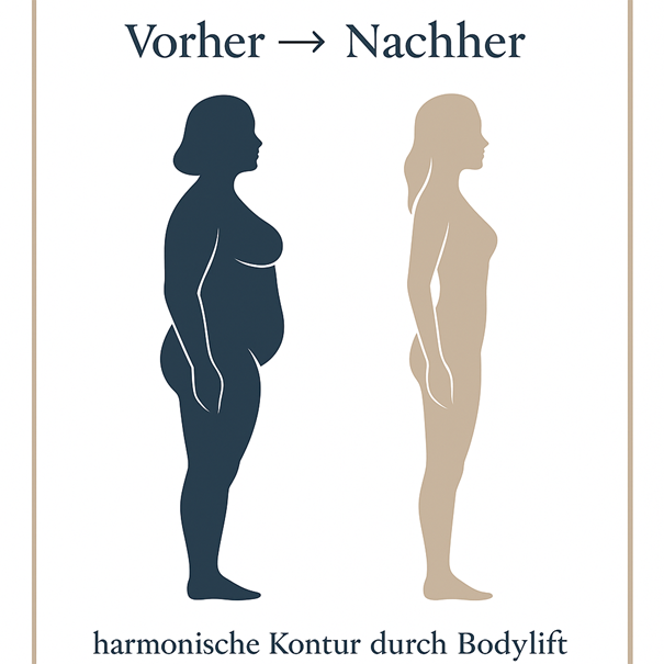 Ein Bodylift sorgt für eine harmonische Kontur